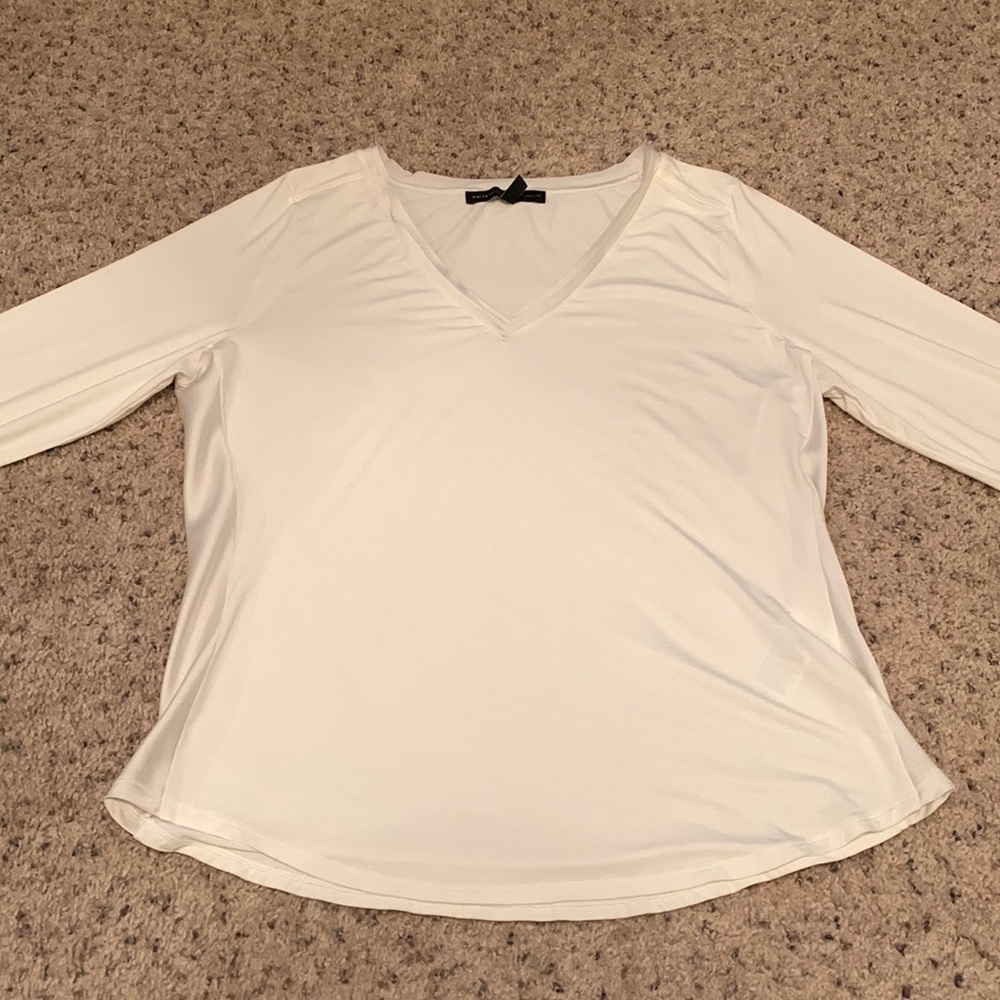 White House Black Market Long Sleeved Layering Tee